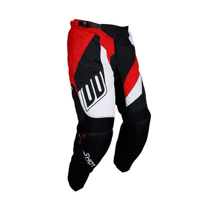 PANTALON MOTO CROSS SHOT 2018 DEVO ALERT ROUGE NOIR