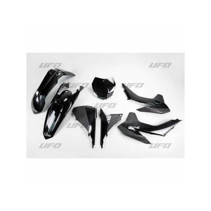 KIT PLASTIQUES UFO NOIR SX 125 250 13/15