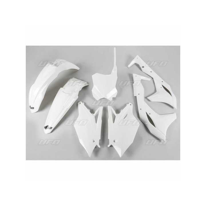 KIT PLASTIQUES UFO BLANC KXF 250 2017