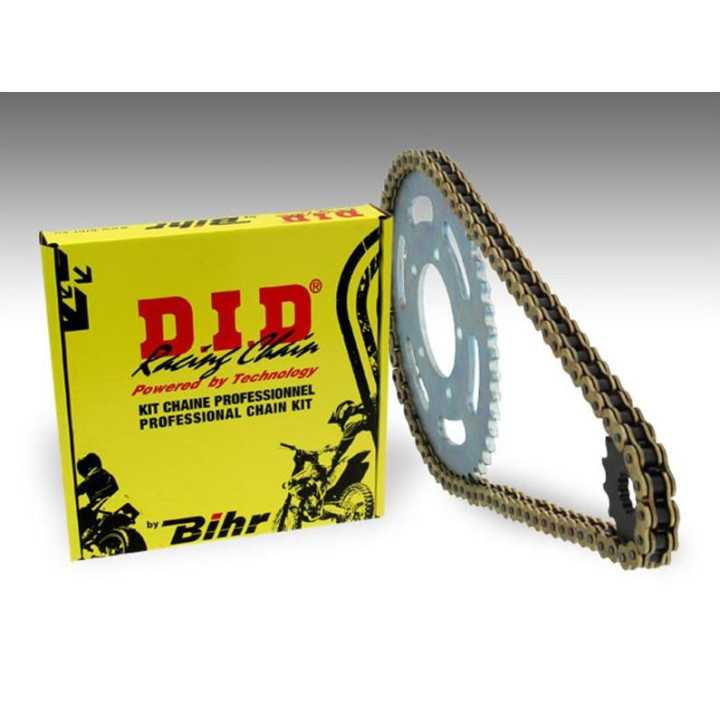 Kit chaine DID 520 type ERT2 1351 Kawasaki KX-125