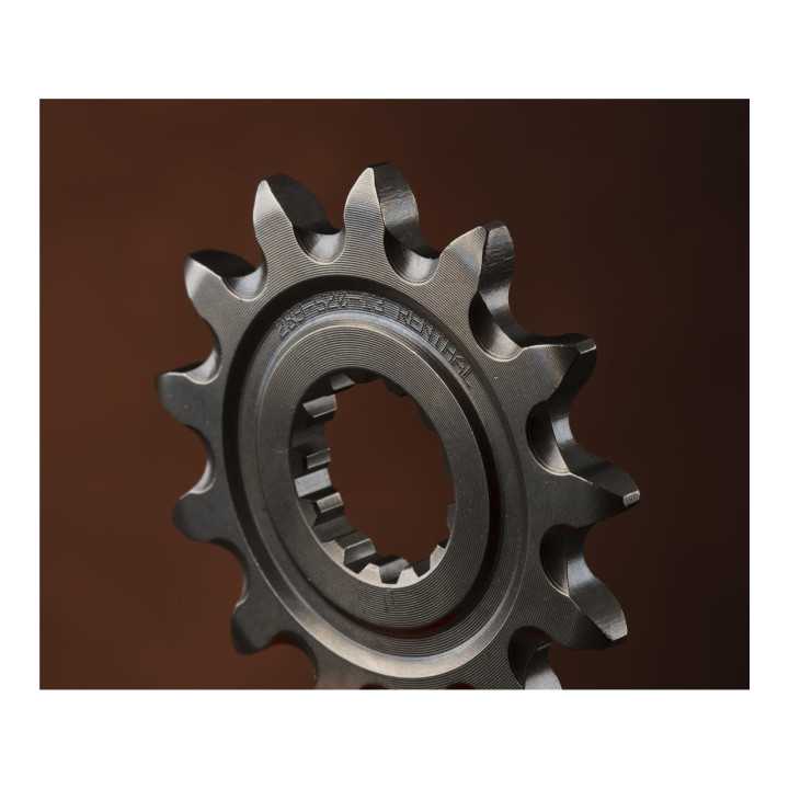 Pignon RENTHAL 13 dents acier standard pas 420 type 258 KAWAZAKI KX-85 grandes roues 2001-18