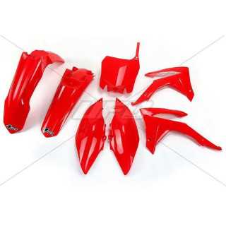 KIT PLASTIQUES UFO ROUGE CRF 250 14/15