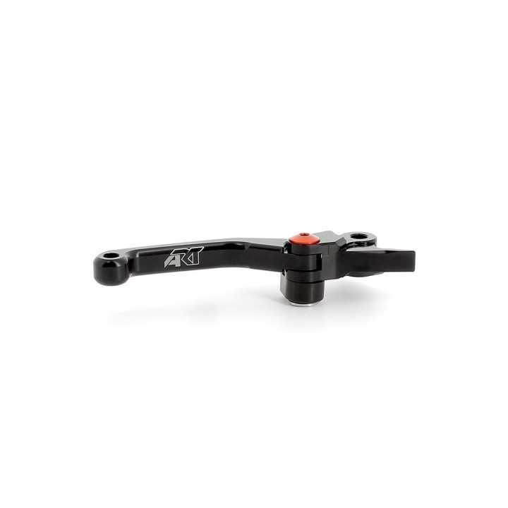 Leviers repliables ART noirvis orange par paire SX125 16-18