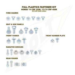Kit vis complet de plastiques Bolt Honda CRF250 14-17