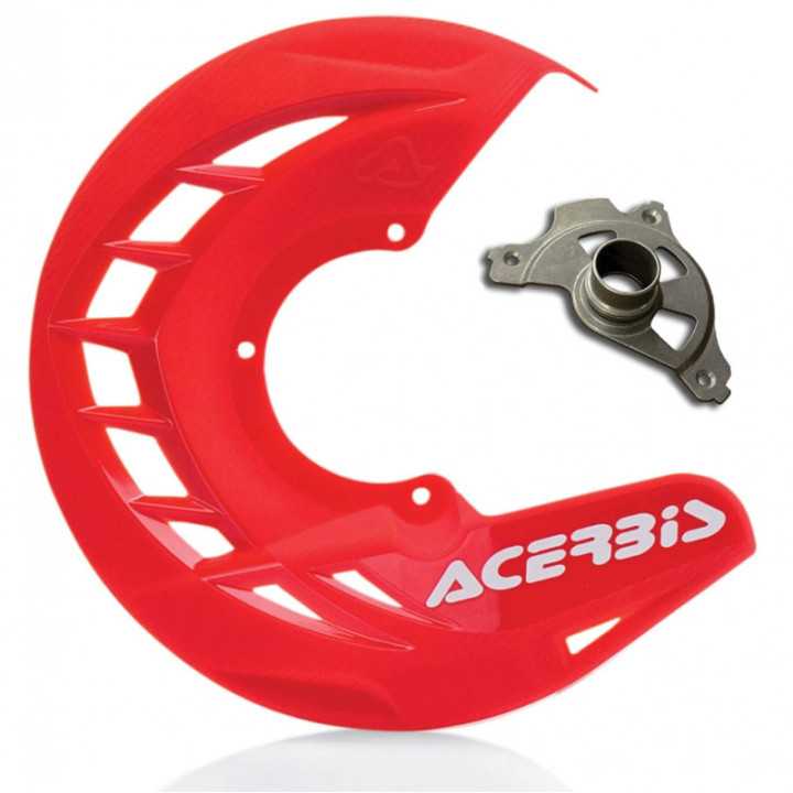 KIT DE PROTECTION ACERBIS ROUGE POUR DISQUE AVANT HONDA