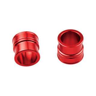 ENTRETOISE ROUE AVANT ROUGE SCAR - SUZUKI