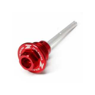 Jauge d'huile Zeta rouge pour Honda CRF 250 2004/09