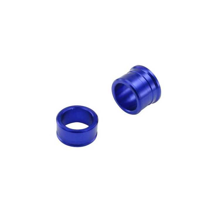 ENTRETOISE DE ROUE AVANT ZETA BLEU YAMAHA 125-250 YZ 250-450 YZF 2002-07