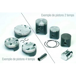 Piston VERTEX coulé 43.45mm compression standard Yamaha YZ65
