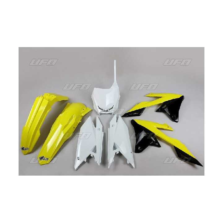 KIT PLASTIQUES UFO BLANC RMZ 450 18-19 RMZ250 2019
