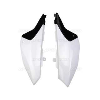 PLAQUES LATERALES UFO BLANC YAMAHA YZ 65 18-19