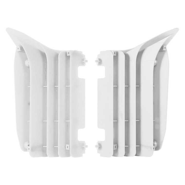 Cache radiateur POLISPORT blanc Yamaha YZ125 2006-19