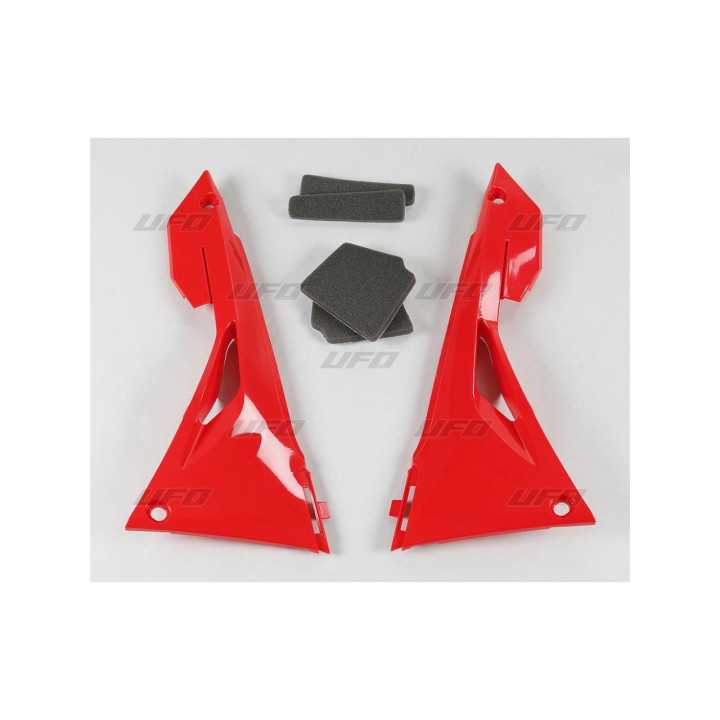 Caches boîte à air UFO rouge Honda CRF250R 2018-2019