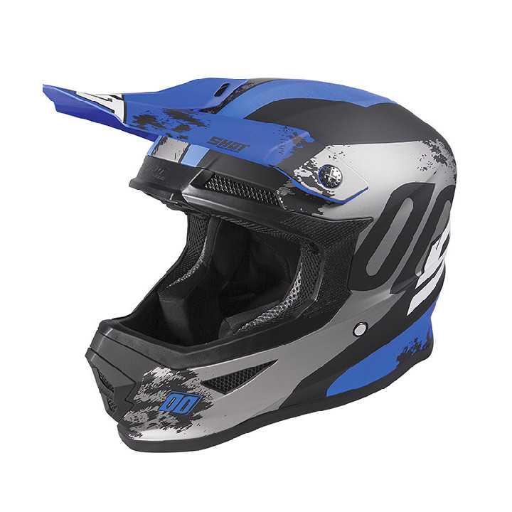 CASQUE FURIOUS SHADOW BLUE MATT