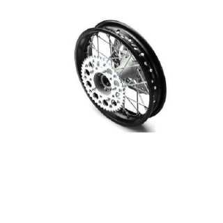 ROUE COMPLETE ACIER RENFORCEE POUR AXE DE ROUE DE 15, MOYEUX ARRIERE AVEC 5 VIS DE FIXATION POUR COURONNE