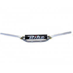 GUIDON MX ONE BIHR ALU 22.2mm ET MOUSSE RM RMZ 125 250 450 ARGENT