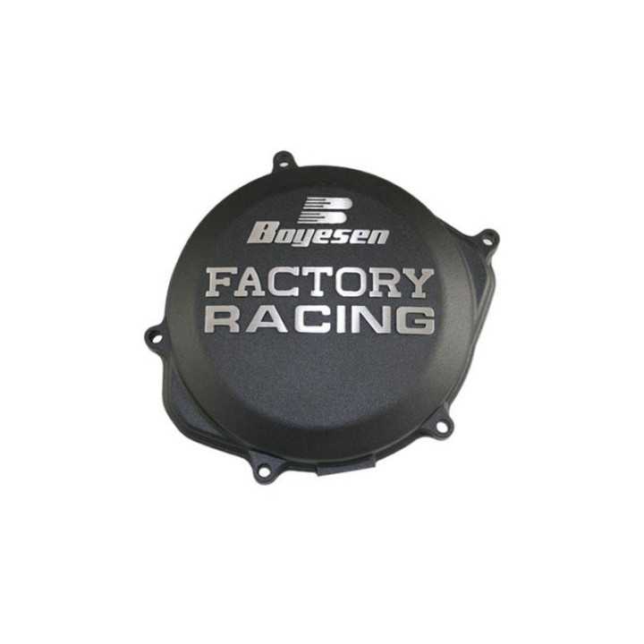 Couvercle de carter d'embrayage BOYESEN Factory Racing noir Honda CRF450 2017-20