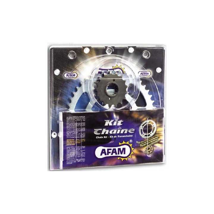 Kit chaîne AFAM 428MX 14/51 standard - couronne ultra-light anti-boue Yamaha YZ 85 grande roue 2019-21