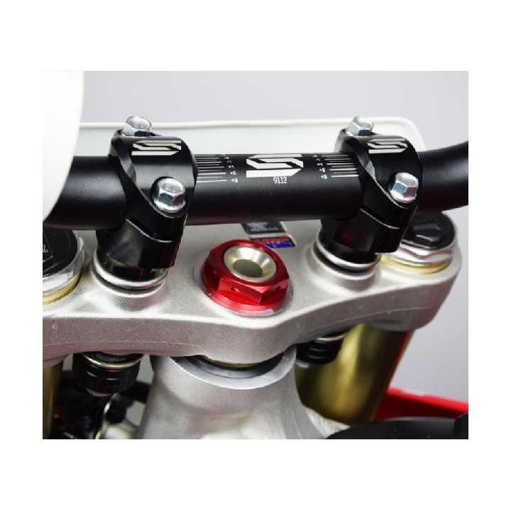 Pontets de guidon SCAR Ø28.6mm +30 à 45mm té de fourche d'origine HONDA