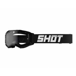LUNETTES MASQUE CROSS SHOT ASSAULT 2.0 SOLID BLACK GLOSSY