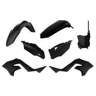 KIT PLASTIQUES RESTYLÉ COMPLET POLISPORT COULEUR ORIGINE 125/250 KX 03-08