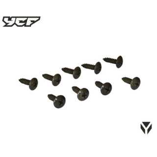 KIT VIS FIXATION PLASTIQUES SUR LA SELLE YCF 50 88 125 150 190 PILOT START LITE