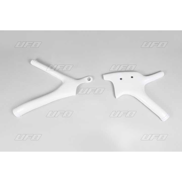PROTECTION DE CADRE UFO BLANC YAMAHA 125/250 YZ 96-2001