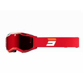 LUNETTE MASQUE MOTO CROSS SHOT IRIS 2.0 FUSION RED