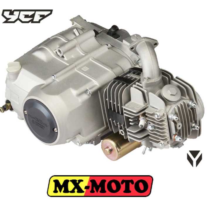 MOTEUR 125 A DEMARREUR 4 VITESSES SEMI AUTOMATIQUE DEMARRAGE ELECTRIQUE YCF