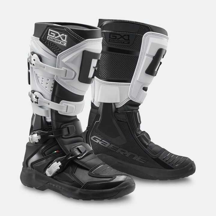 BOTTES CROSS GAERNE GX-1 NOIR BLANC