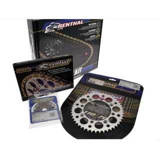 KIT CHAÎNE RENTHAL 520 TYPE R1 1351 COURONNE ULTRALIGHT™ ANTI-BOUE HONDA CRF 250 R