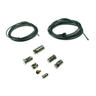 KIT Réparation de 2 Câble universel avec serre câble gaz et embrayage