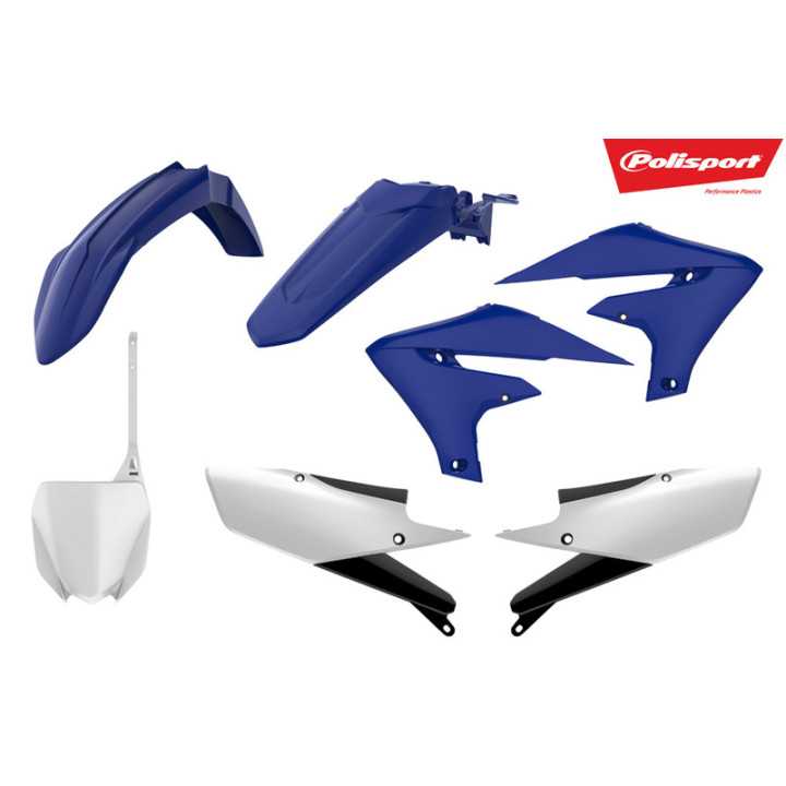 KIT PLASTIQUES CARENAGE POLISPORT COULEUR ORIGINE YAMAHA YZF 250 2019-23 450 2018-23