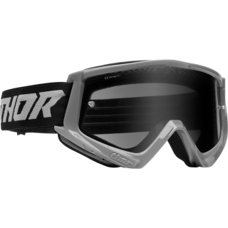 MASQUE LUNETTES CROSS THOR Combat Sand Racer GRIS NOIR
