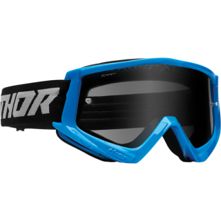 MASQUE LUNETTES CROSS THOR Combat Sand Racer BLEU ET GRIS