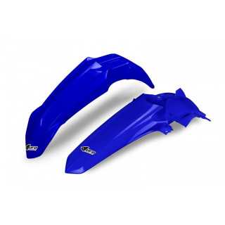GARDE BOUE AVANT ET ARRIERE UFO YAMAHA 125 250 YZ 2022-24 COULEUR BLEU ORIGINE