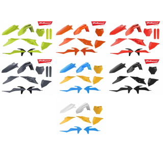 KIT PLASTIQUES CARENAGE POLISPORT KTM 125 150 250 350 450 SX SXF 2019-2022