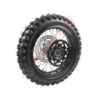 ROUE ARRIERE COMPLÈTE DIAMÈTRE 14' AXE 15 MM BASTOS