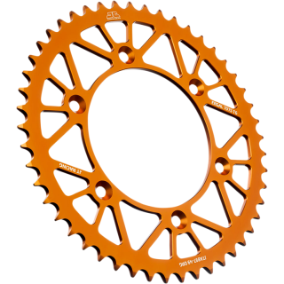 Couronne JT SPROCKETS 49 dents alu ultra-light anti-boue pas 520 type 897 KTM SXF 350 2011-23