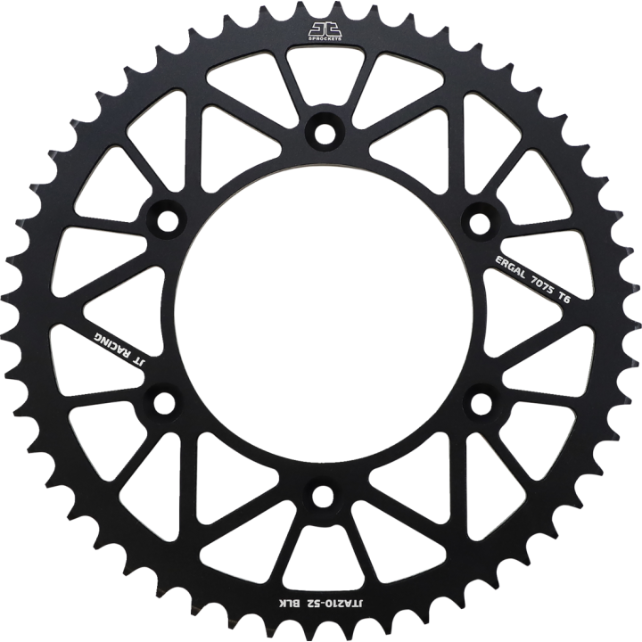 Couronne JT alu type 210 pas 520 48 dents HONDA CR-250 1984-2007
