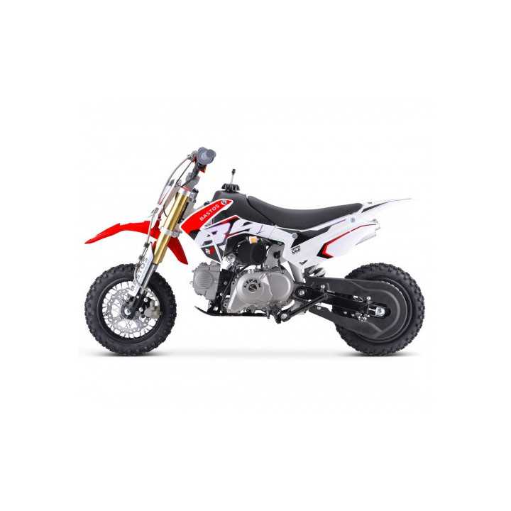 MOTO ENFANT PIT DIRT BIKE BASTOS BS 70cc mini 2025 ROUGE