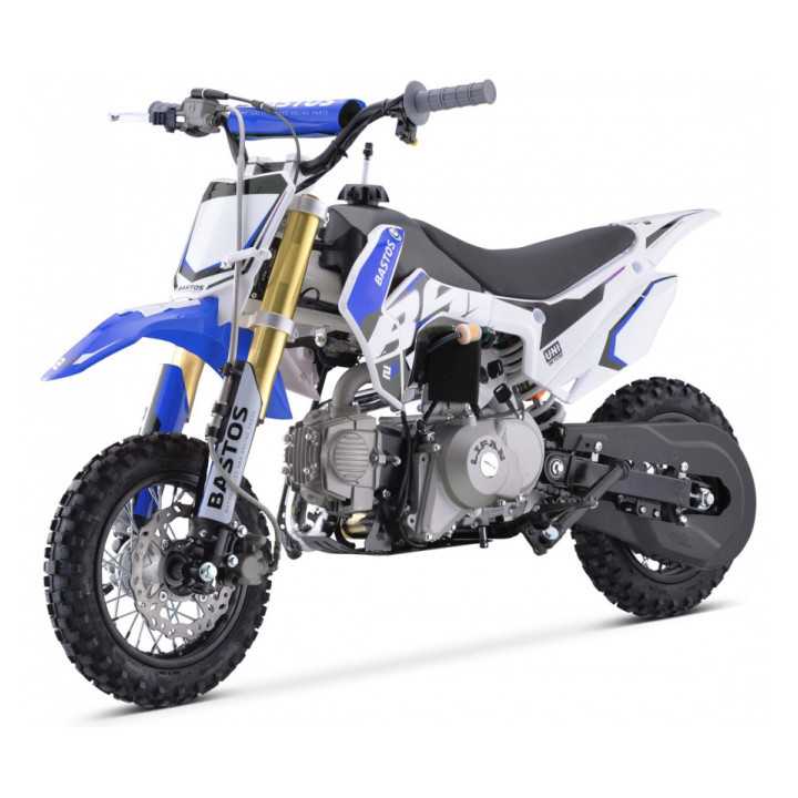 MOTO ENFANT PIT DIRT BIKE BASTOS BS 70cc mini 2025 BLEU