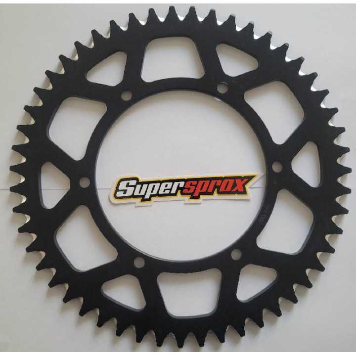COURONNE SUPERSPROX 51 dents alu Kawasaki KX-125 2003-08