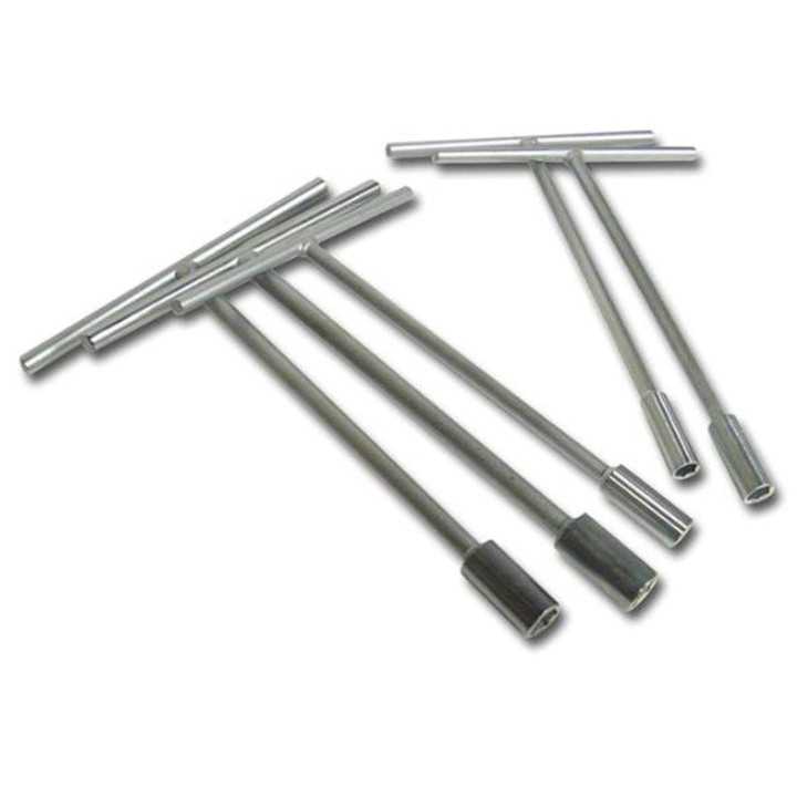 JEU DE 5 CLES A DOUILLES EN T BIHR 8-10-12-13-14mm