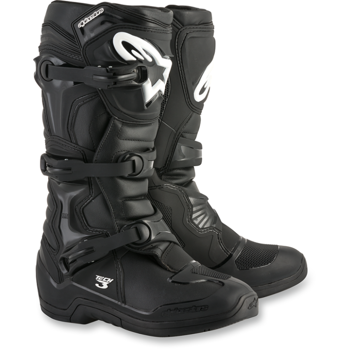 BOTTES CROSS ALPINESTAR NOIR TECH 3