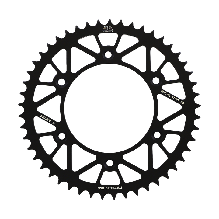 Couronne JT SPROCKETS aluminium ultra-light anti-boue 210 - 520 49 dents 250 CR 1998-07