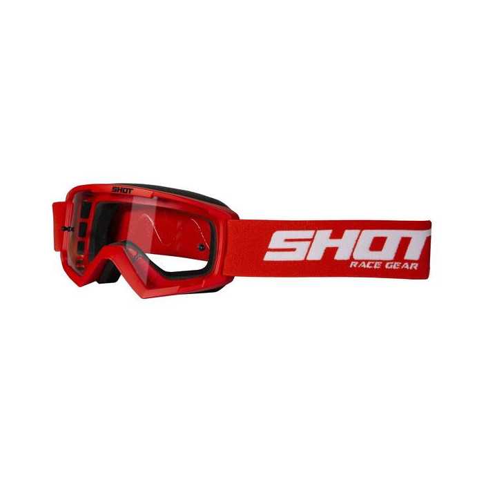 LUNETTES MASQUE MOTO SHOT ROUGE ROCKET KID ENFANT