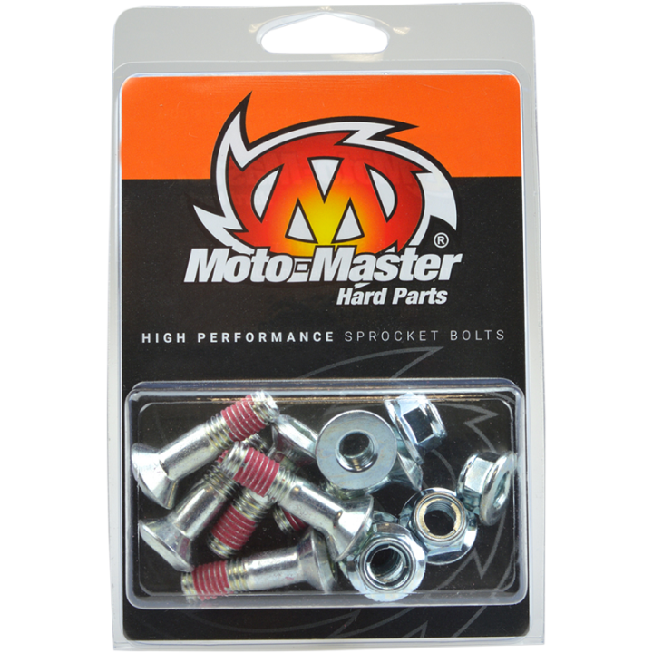 KIT VIS ET ECROUS DE COURONNE MOTOMASTER M8X30mm