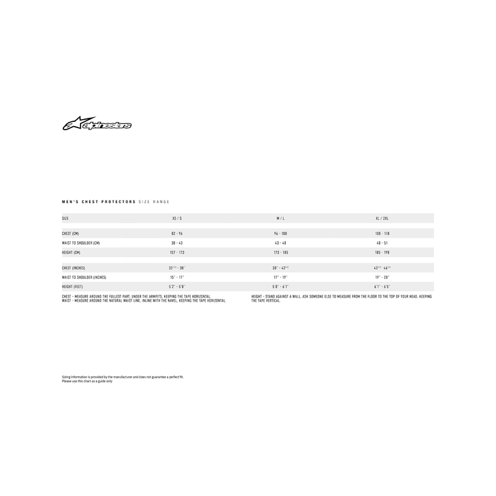 PARE-PIERRE MOTO CROSS ALPINESTARS A-6