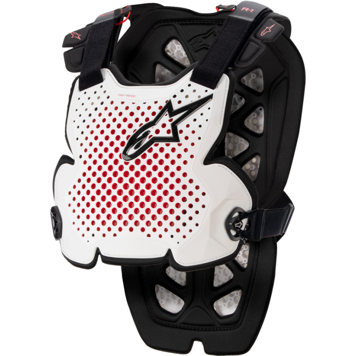 PARE-PIERRE MOTO CROSS ALPINESTARS A-1 BLANC